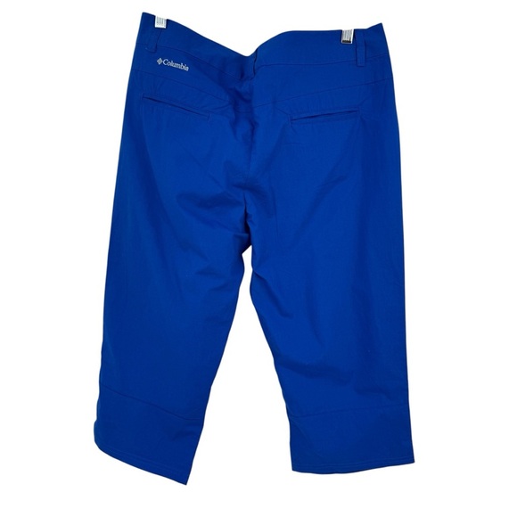 Columbia Women’s Size 12 Quail Hollow EXS Capri Pants Royal Blue NWT - Picture 2 of 9